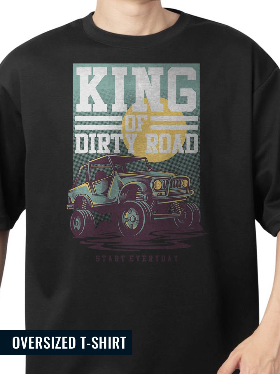 Shadowed Rodeo Majesty Oversized T-shirt