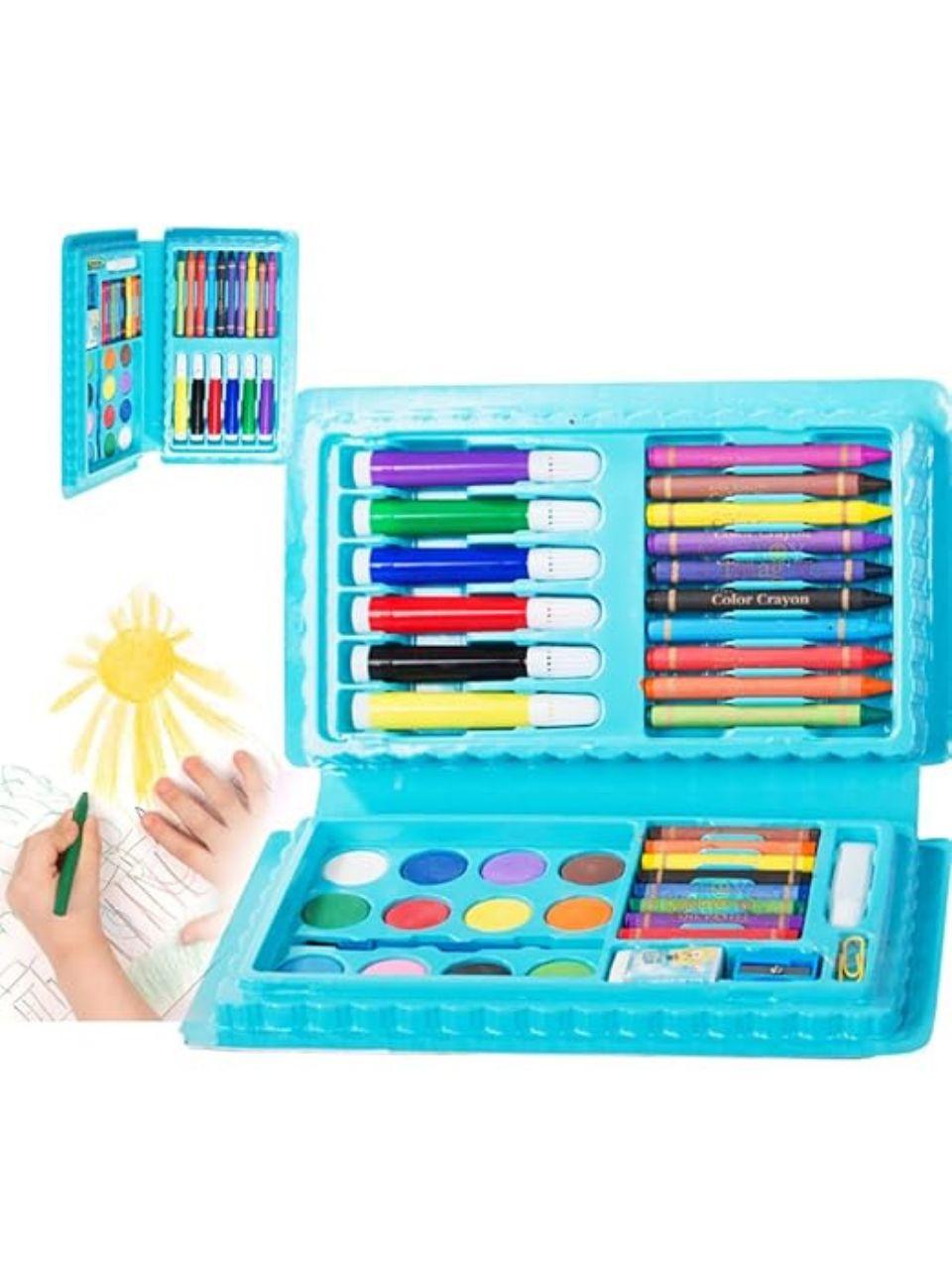 Color Set for Kids Drawing Doodle Sketch Crayon Painting Water Paint Art Set Colour Kit. (Colour Set 42)